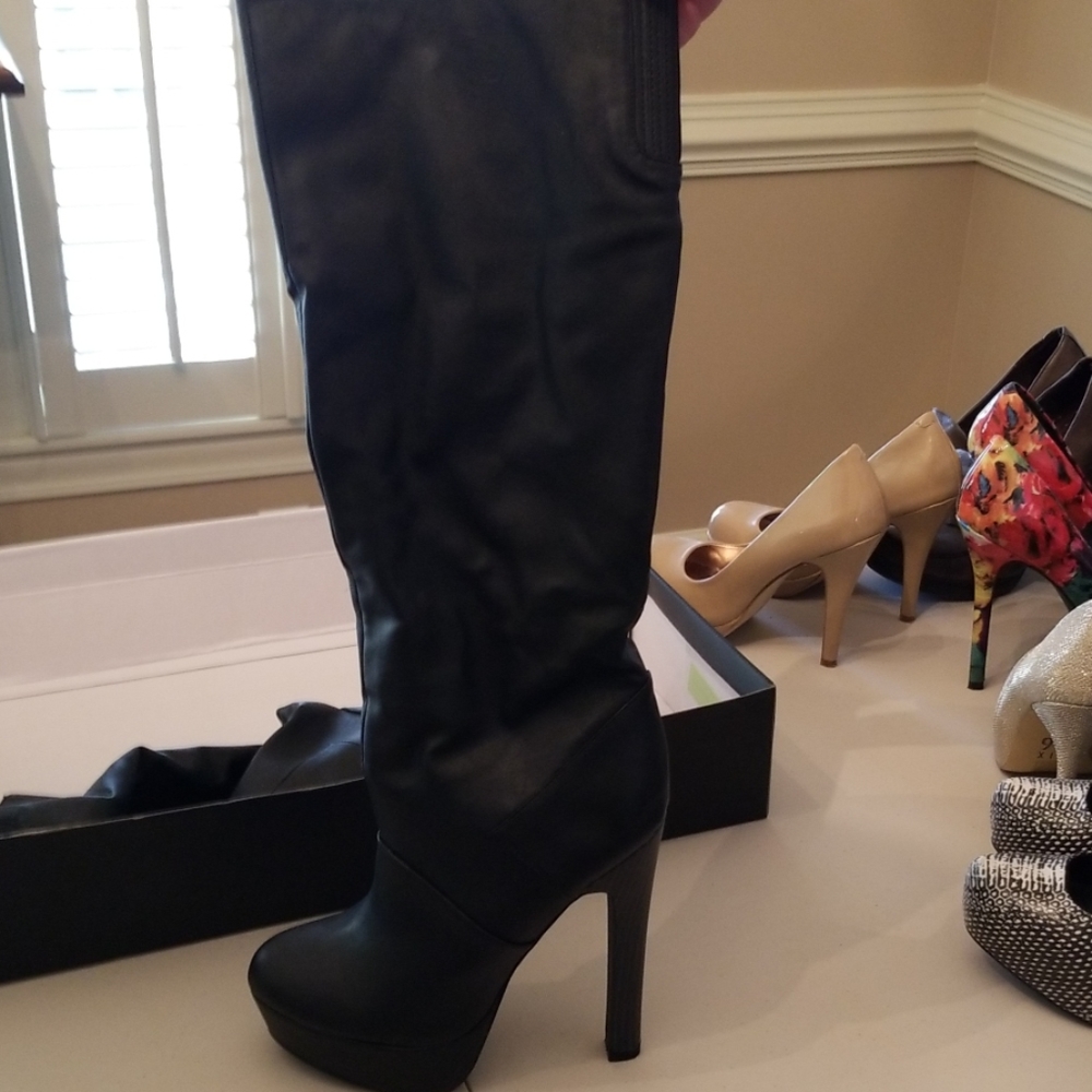 Black boots-Colin Stuart 6" heels